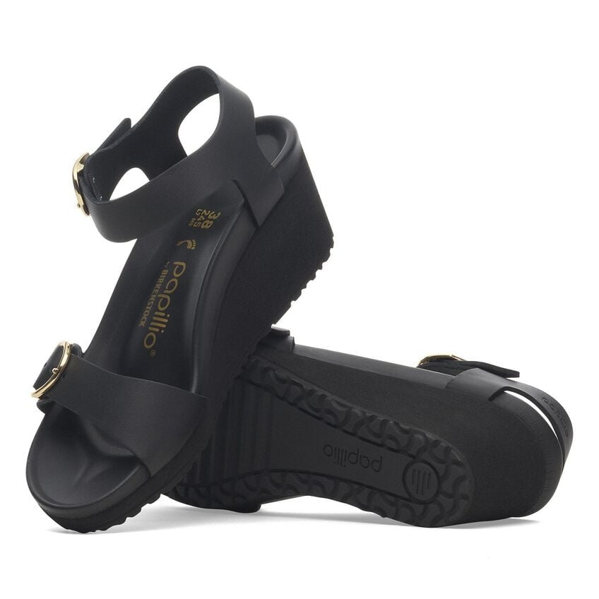 Birkenstock Papillio SOLEY 1029091 Noir | Cuir Largeur Étroite - Dealorys