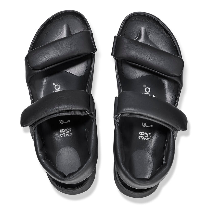 Birkenstock Papillio THEDA 1026877 Noir | Cuir Exquisite Largeur Étroite - Dealorys