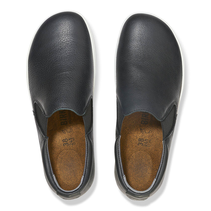 Birkenstock QO 400 1011240 Noir | Cuir Largeur Régulière Antidérapant - Dealorys