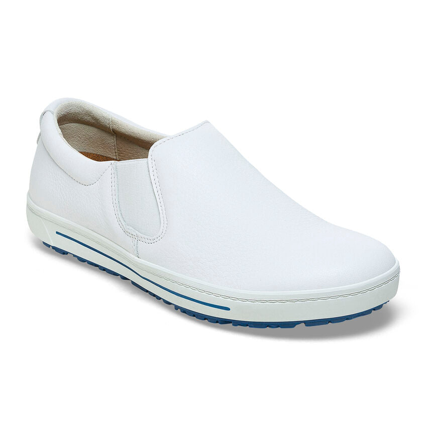 Birkenstock QO 400 1011241 Blanc | Cuir Largeur Régulière Antidérapant - Dealorys