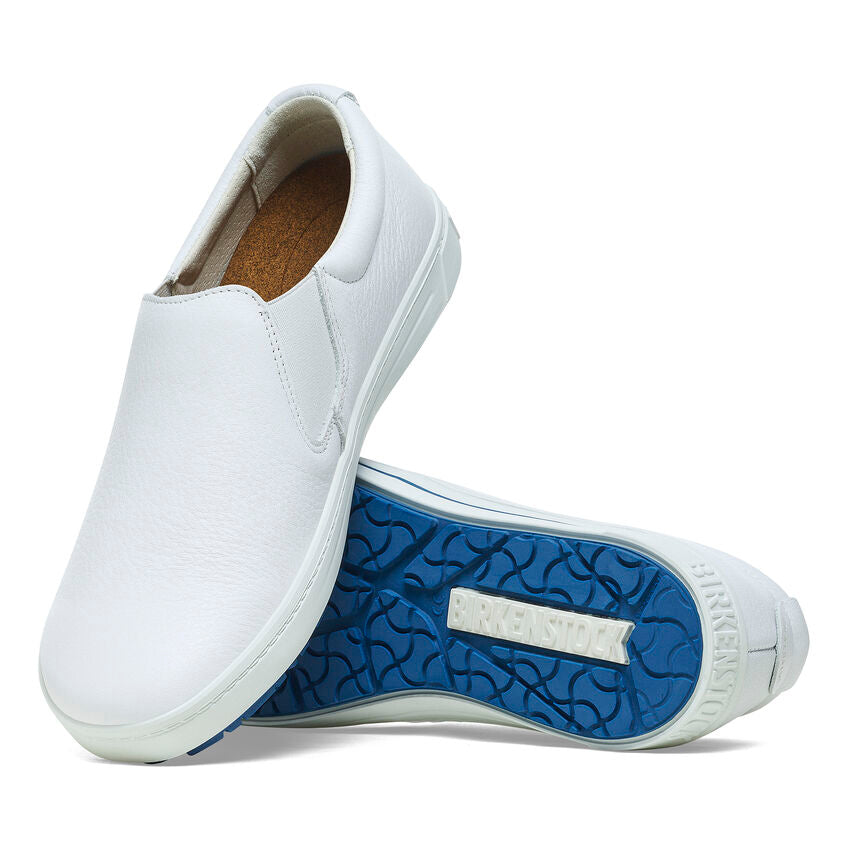 Birkenstock QO 400 1011241 Blanc | Cuir Largeur Régulière Antidérapant - Dealorys