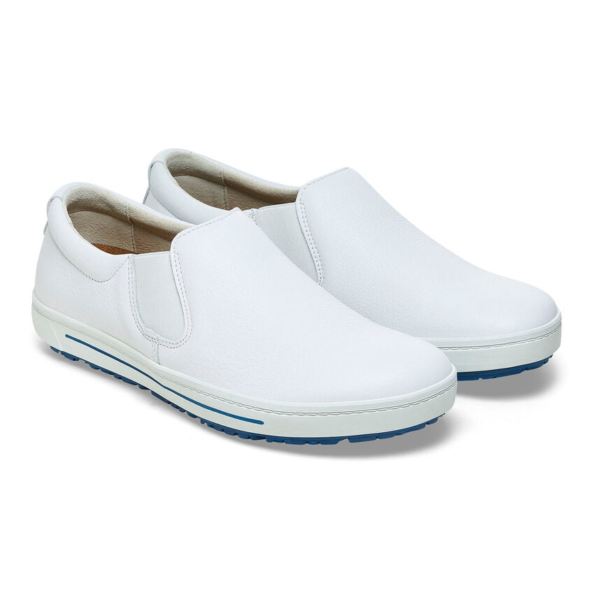 Birkenstock QO 400 1011241 Blanc | Cuir Largeur Régulière Antidérapant - Dealorys