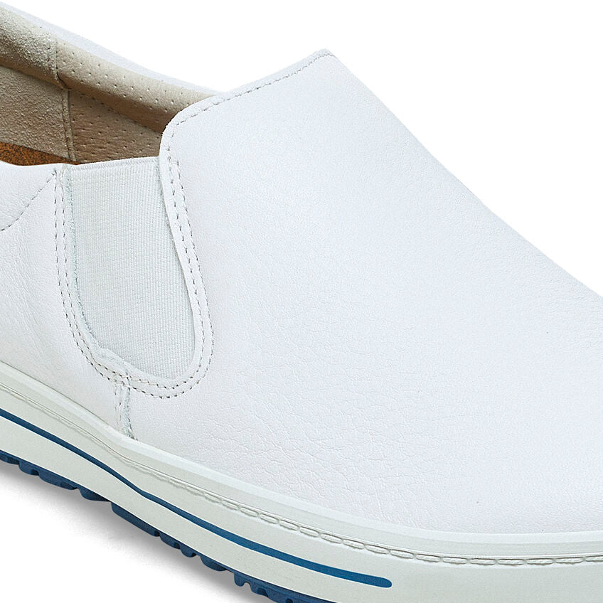 Birkenstock QO 400 1011241 Blanc | Cuir Largeur Régulière Antidérapant - Dealorys