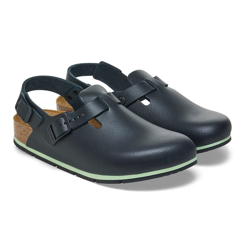 Birkenstock TOKIO PRO 1025986 Noir | Cuir Largeur Régulière Antidérapant - Dealorys