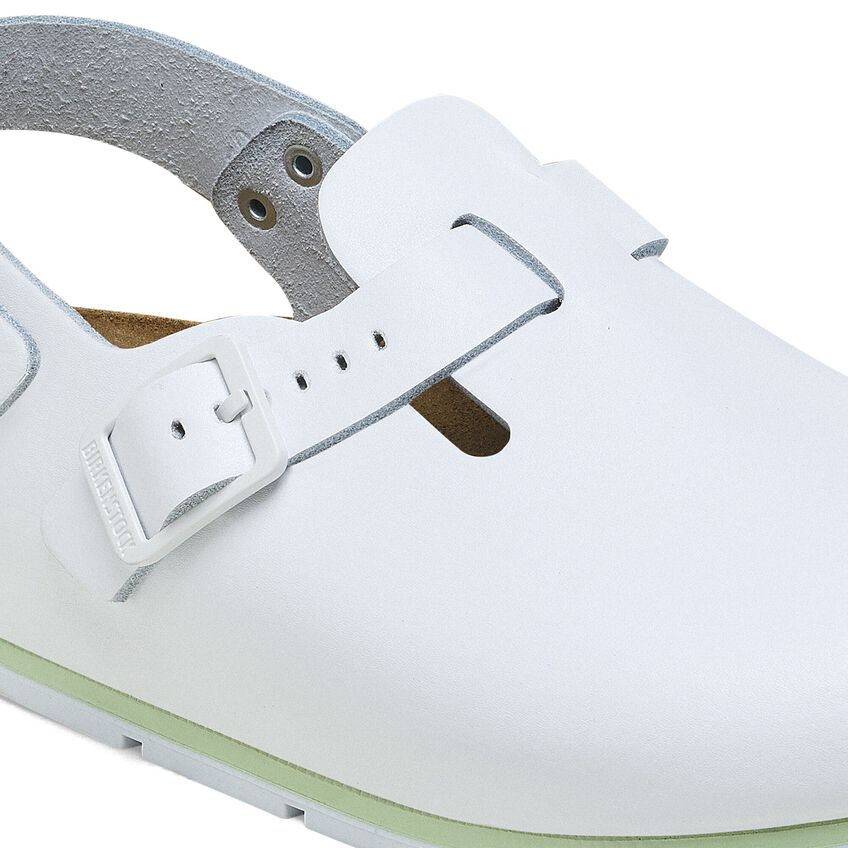 Birkenstock TOKIO PRO 1026186 Blanc | Cuir Largeur Étroite - Antidérapant - Dealorys