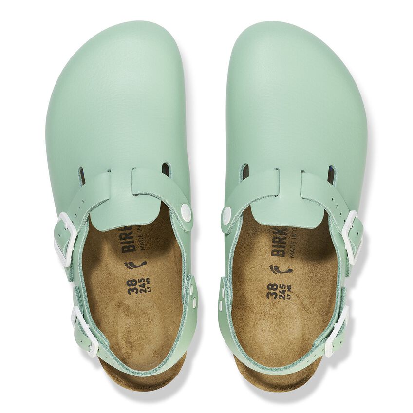 Birkenstock TOKIO PRO 1026221 Matcha | Cuir Largeur Étroite - Antidérapant - Dealorys
