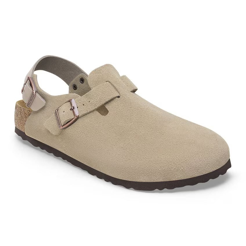 Birkenstock TOKIO 1028323 Taupe | Suède Largeur Étroite - Dealorys
