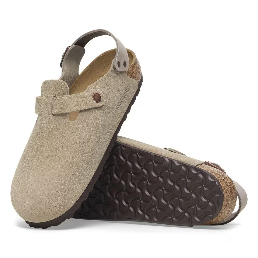 Birkenstock TOKIO 1028323 Taupe | Suède Largeur Étroite - Dealorys
