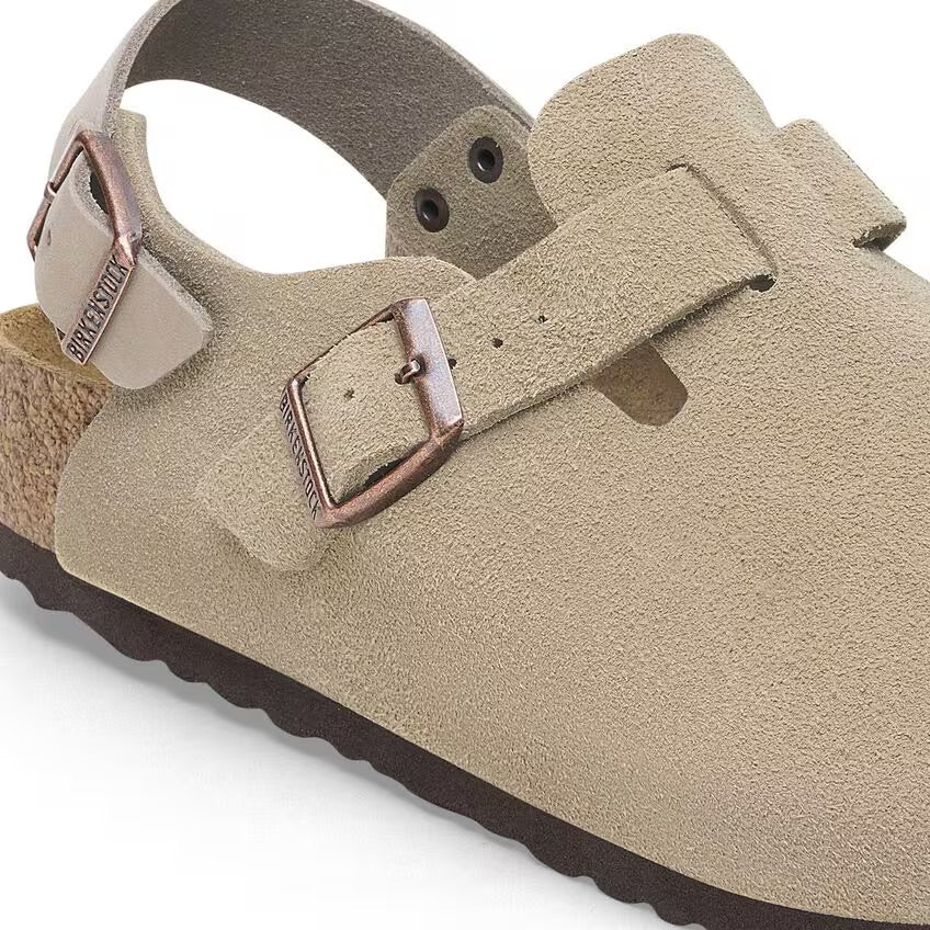 Birkenstock TOKIO 1028323 Taupe | Suède Largeur Étroite - Dealorys