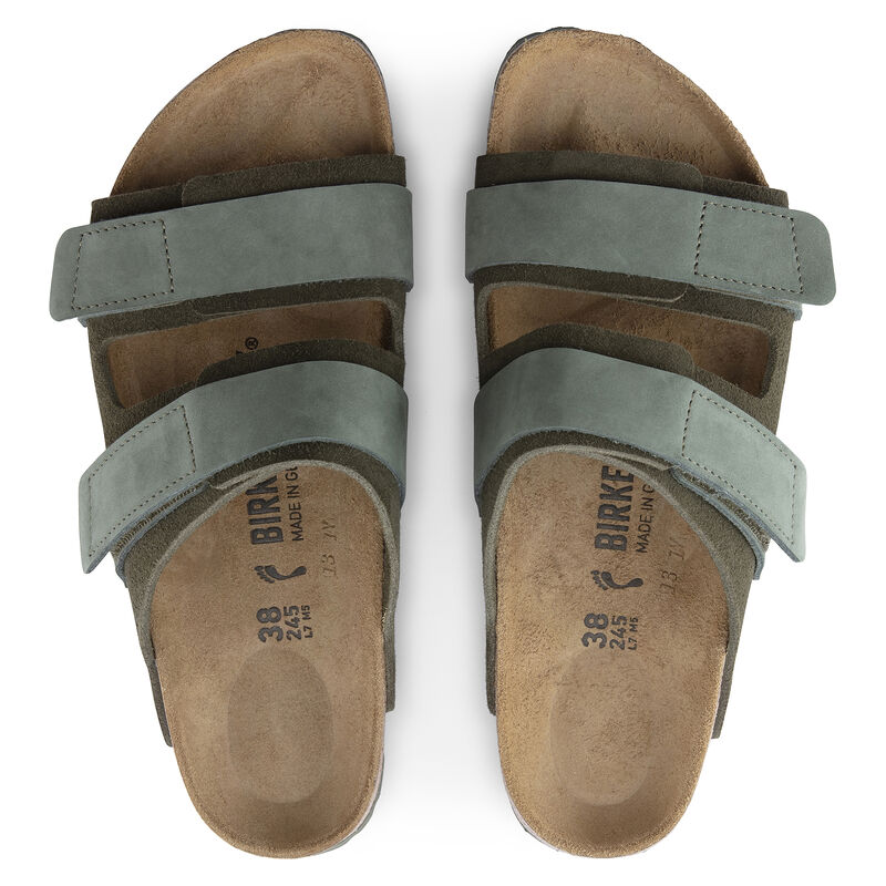 Birkenstock UJI 1024803 Thyme | Nubuck/Suède Largeur Régulière - Dealorys