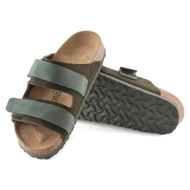 Birkenstock UJI 1024803 Thyme | Nubuck/Suède Largeur Régulière - Dealorys