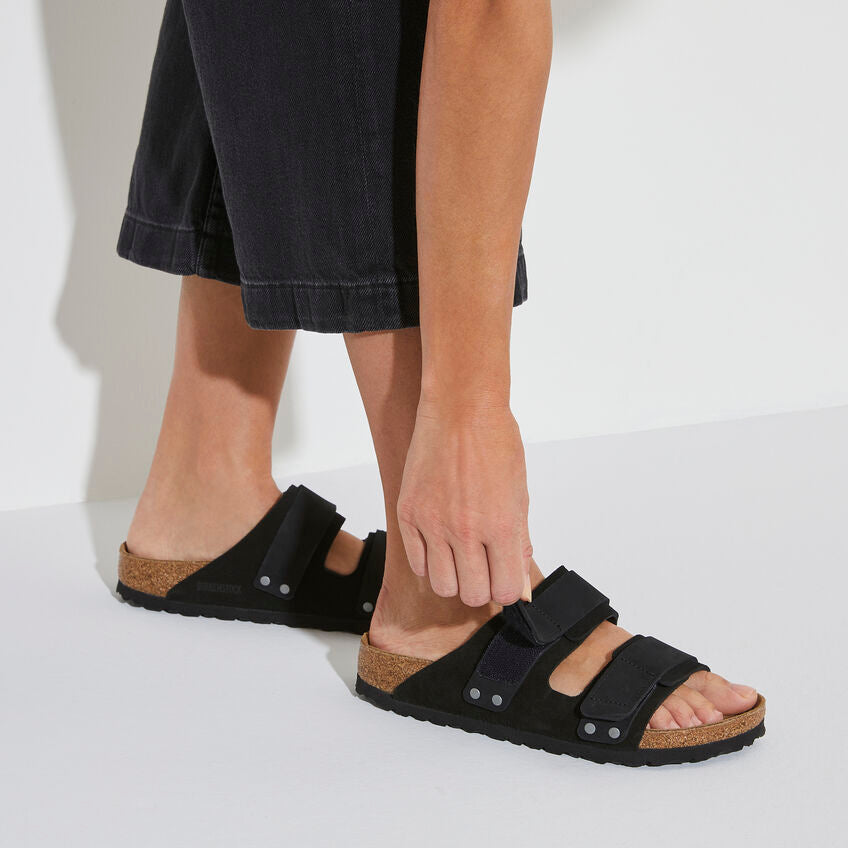 Birkenstock UJI 1024810 Noir | Nubuck/Suède Largeur Régulière - Dealorys