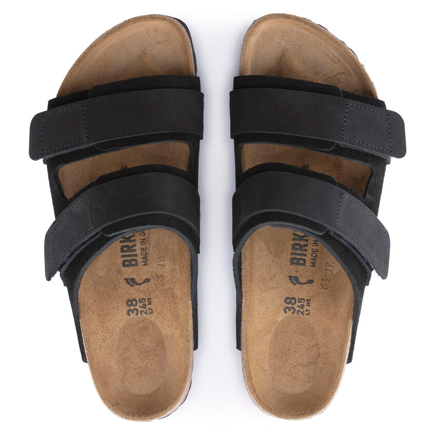 Birkenstock UJI 1024810 Noir | Nubuck/Suède Largeur Régulière - Dealorys
