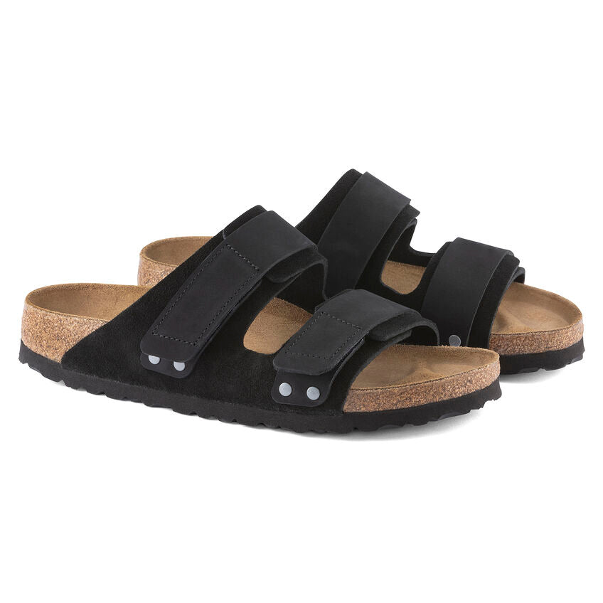 Birkenstock UJI 1024810 Noir | Nubuck/Suède Largeur Régulière - Dealorys