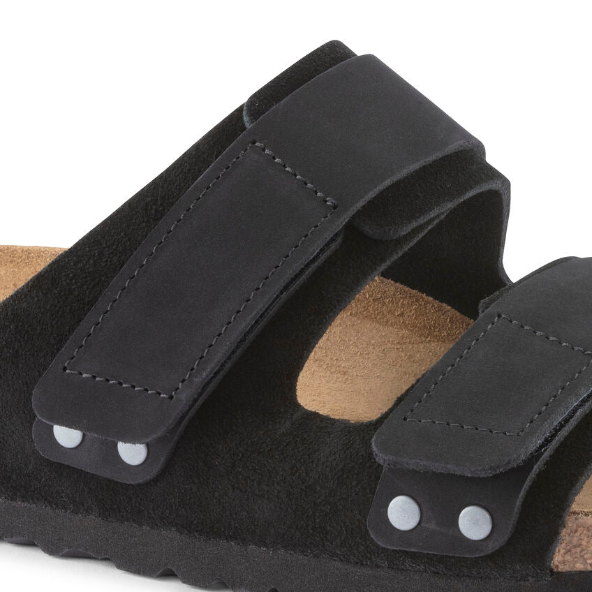 Birkenstock UJI 1024810 Noir | Nubuck/Suède Largeur Régulière - Dealorys