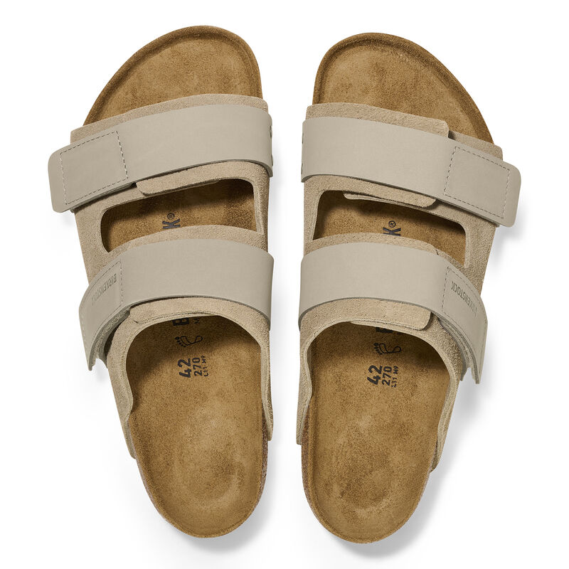 Birkenstock UJI 1025690 Taupe | Nubuck/Suède Largeur Régulière - Dealorys