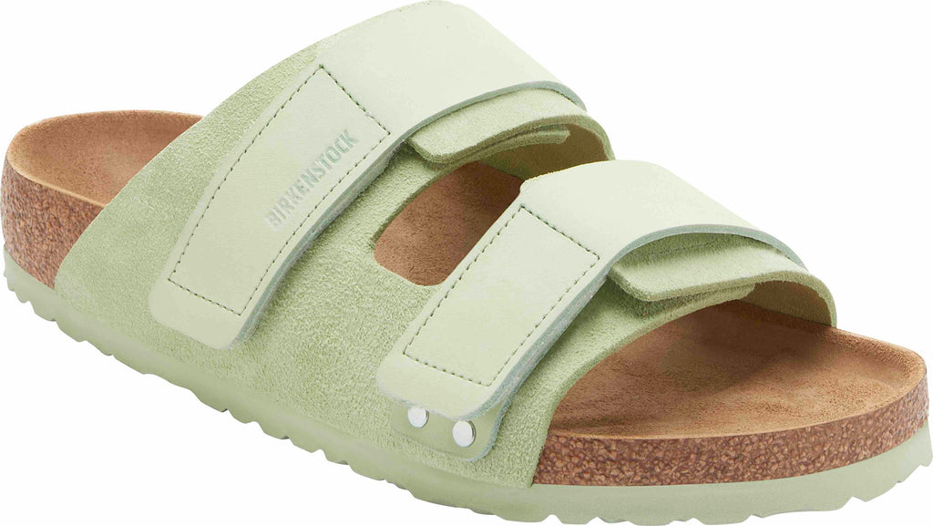 Birkenstock UJI 1026818 Faded Lime | Nubuck/Suède Largeur Étroite - Dealorys