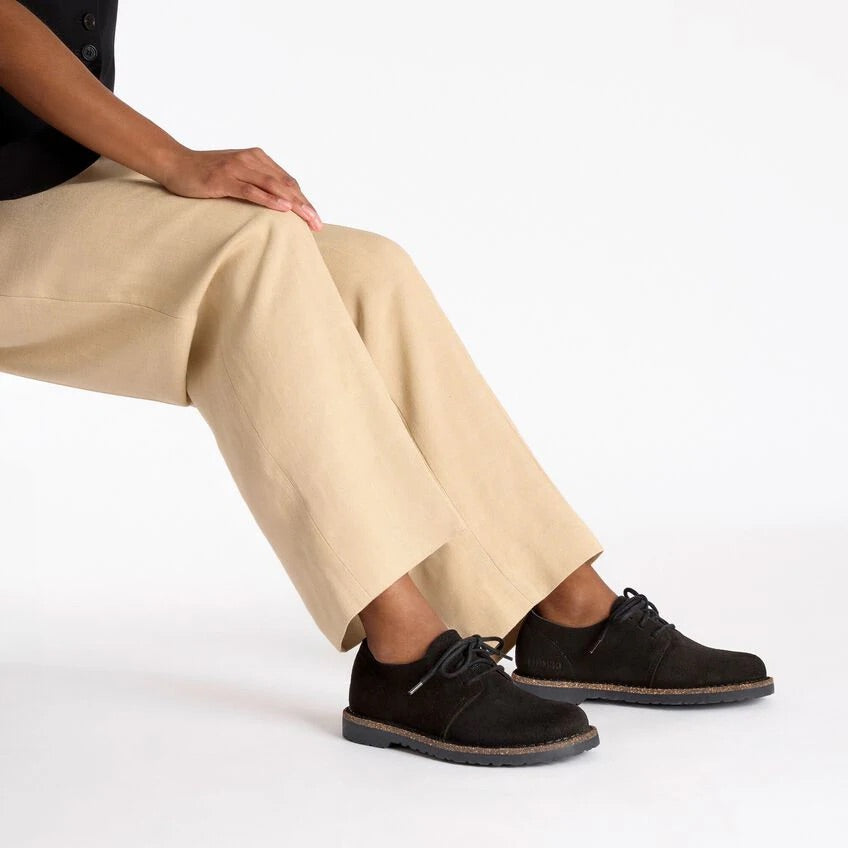 Birkenstock UPPSALA LOW 1029697 Noir | Suède Largeur Régulière - Dealorys