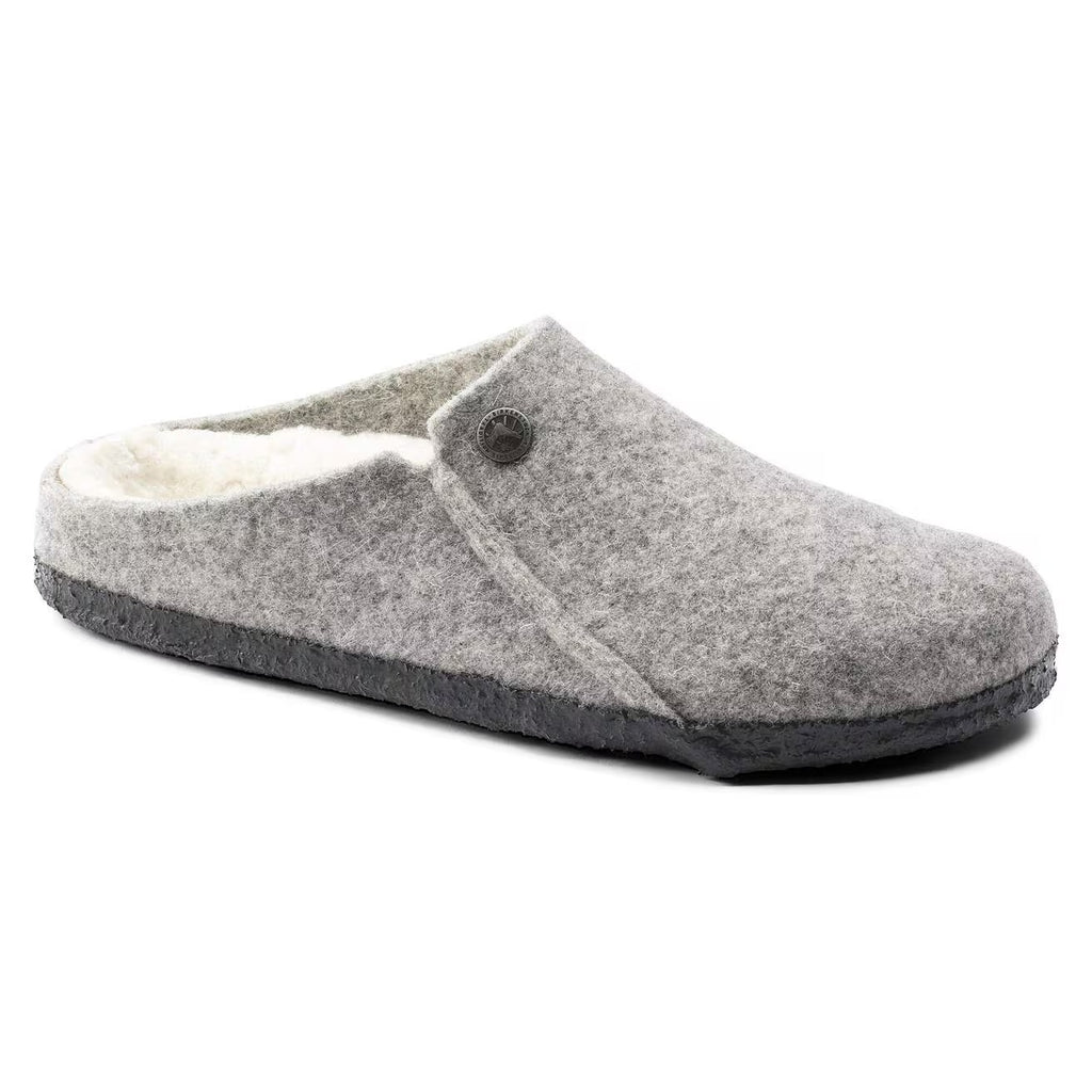 Birkenstock ZERMATT SHEARLING 1015086 Light Gray | Laine/Shearling Largeur Étroite - Dealorys