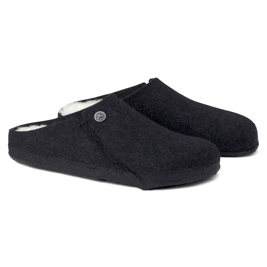 Birkenstock ZERMATT SHEARLING 1015090 Anthracite | Laine/Shearling Largeur Régulière - Dealorys