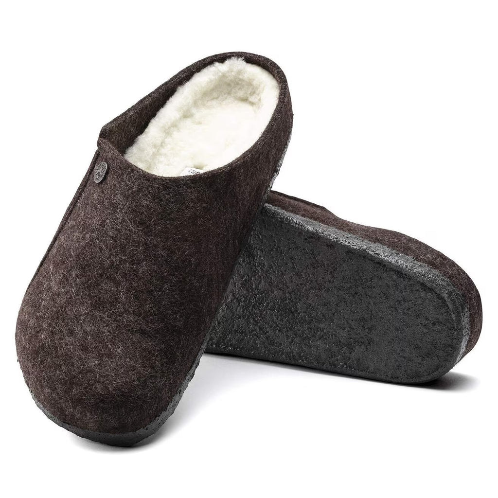Birkenstock ZERMATT SHEARLING 1016570 Mocha | Laine/Shearling Largeur Régulière - Dealorys