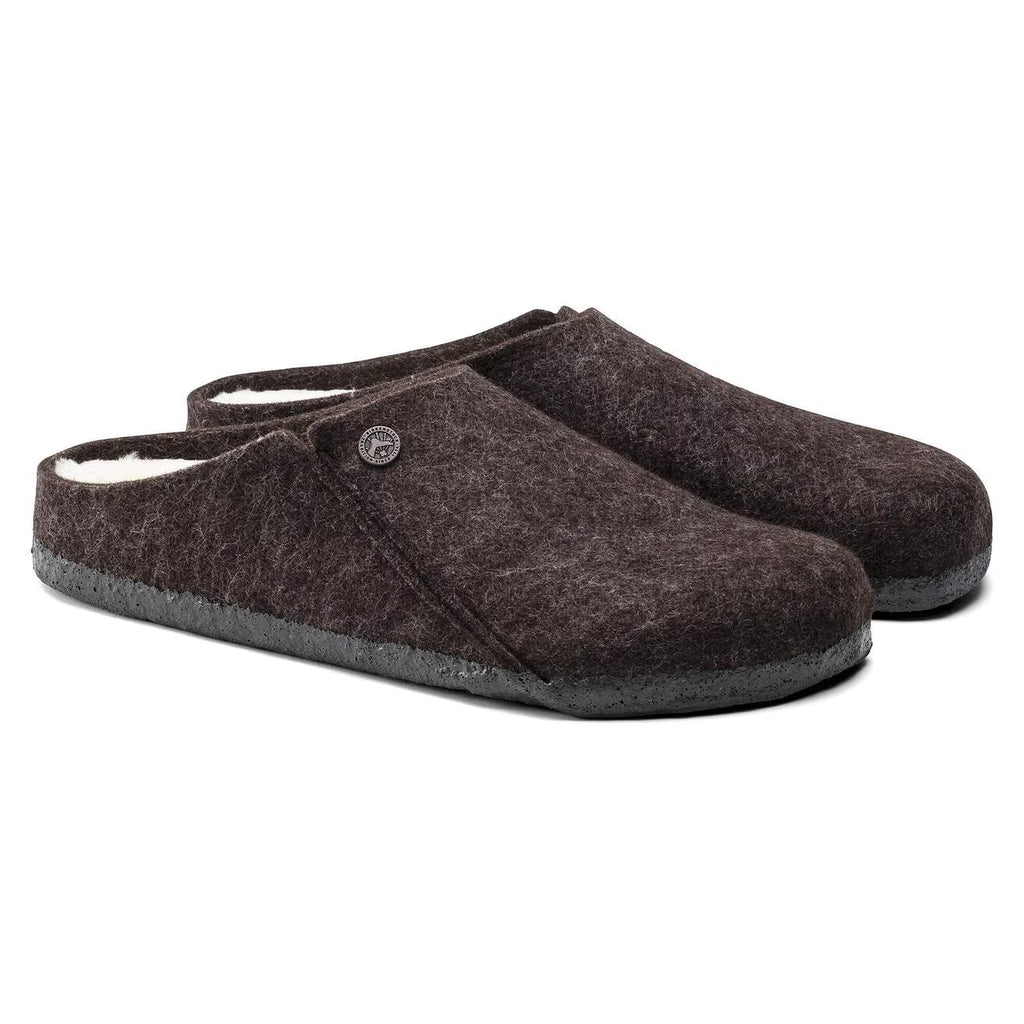 Birkenstock ZERMATT SHEARLING 1016570 Mocha | Laine/Shearling Largeur Régulière - Dealorys