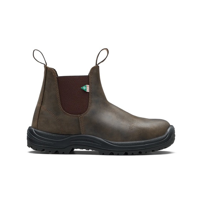 Blundstone #180 Rustic Brown | Cap d'acier Semelle antiperforation sans métal - Dealorys