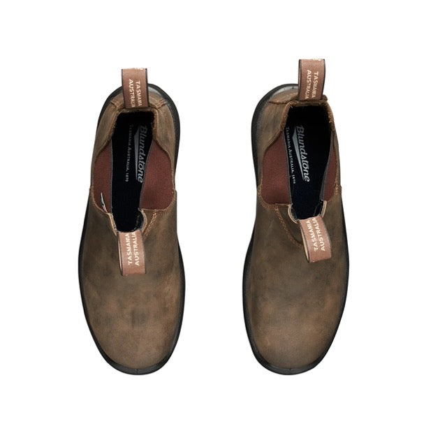 Blundstone #180 Rustic Brown | Cap d'acier Semelle antiperforation sans métal - Dealorys