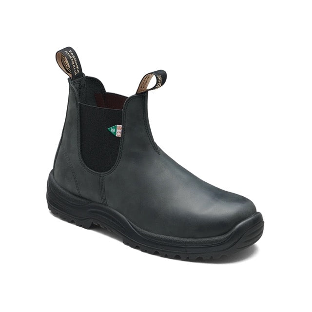 Blundstone #181 Rustic Black | Cap d'acier Semelle antiperforation sans métal - Dealorys