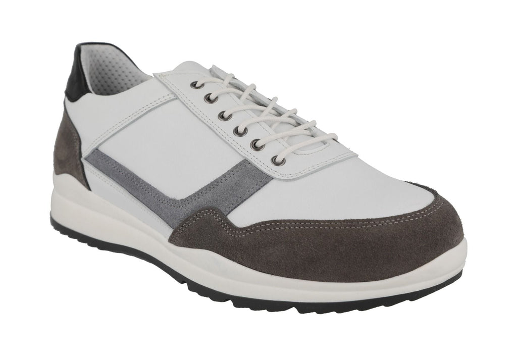 DB Shoes BENEDICT 89240W Blanc/Gris - Dealorys
