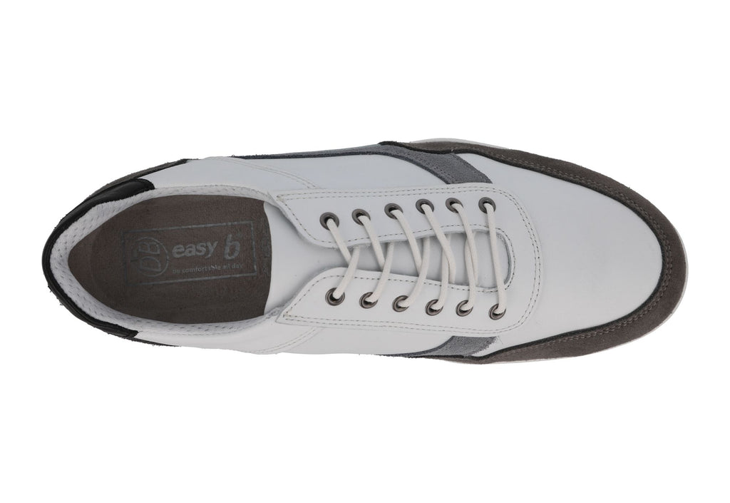 DB Shoes BENEDICT 89240W Blanc/Gris - Dealorys