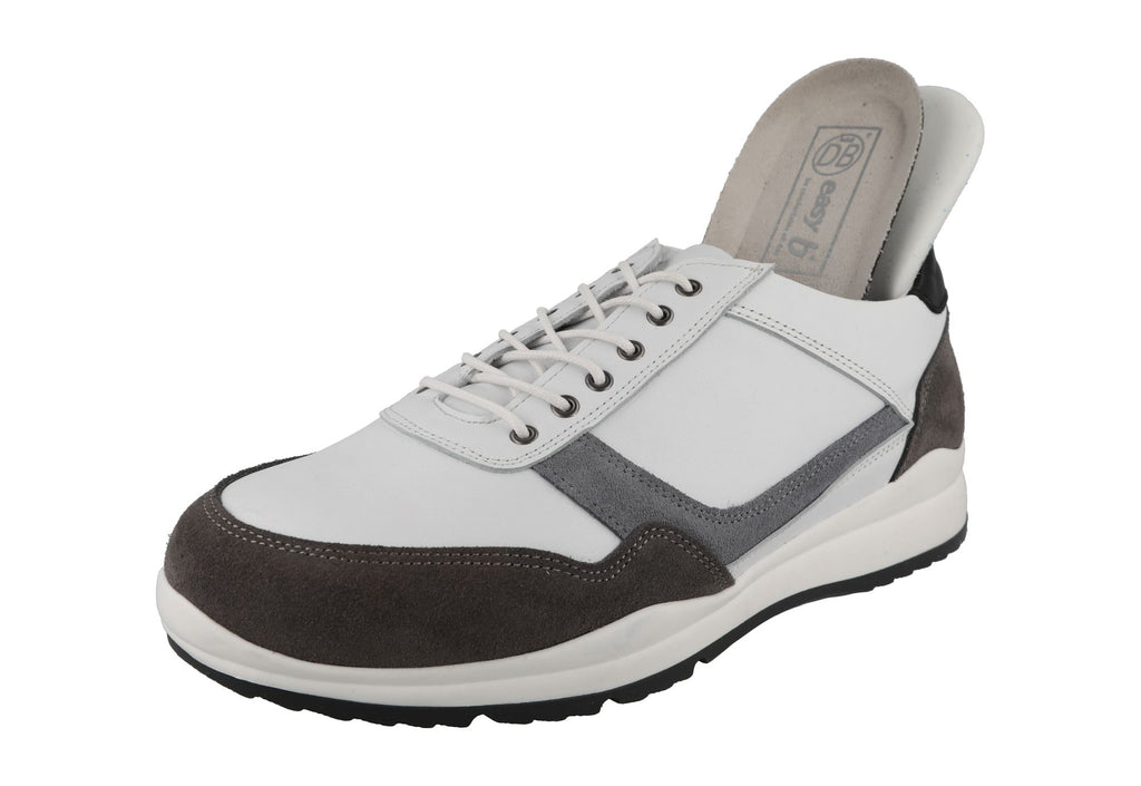 DB Shoes BENEDICT 89240W Blanc/Gris - Dealorys