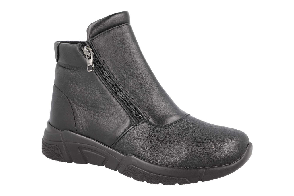 DB Shoes FARNHAM 75220A Black Lea - Dealorys