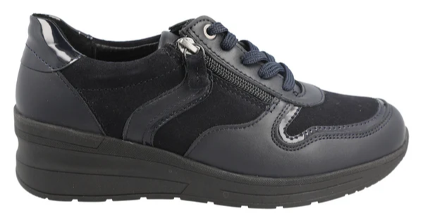 DB Shoes FLEET 77191N Navy Lea - Dealorys