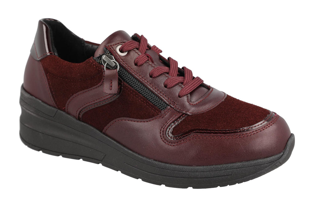 DB Shoes FLEET 77191R Burgundy Lea - Dealorys