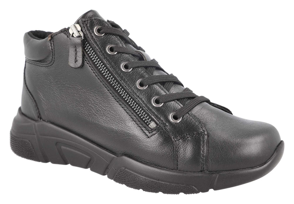 DB Shoes HARBOUR 77201A Black Leather - Dealorys