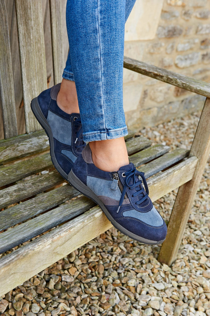 DB Shoes KINGFISHER 77071N Suède Bleu - Dealorys