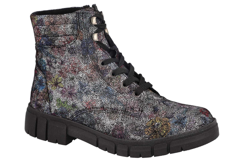 DB Shoes PERSHORE 75238X Black Floral - Dealorys