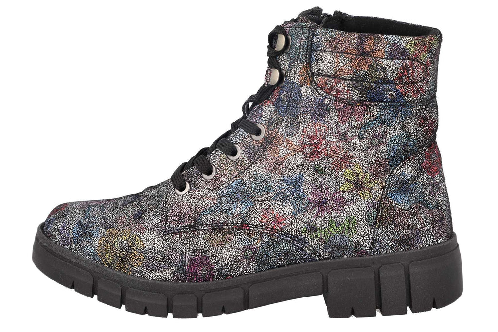 DB Shoes PERSHORE 75238X Black Floral - Dealorys