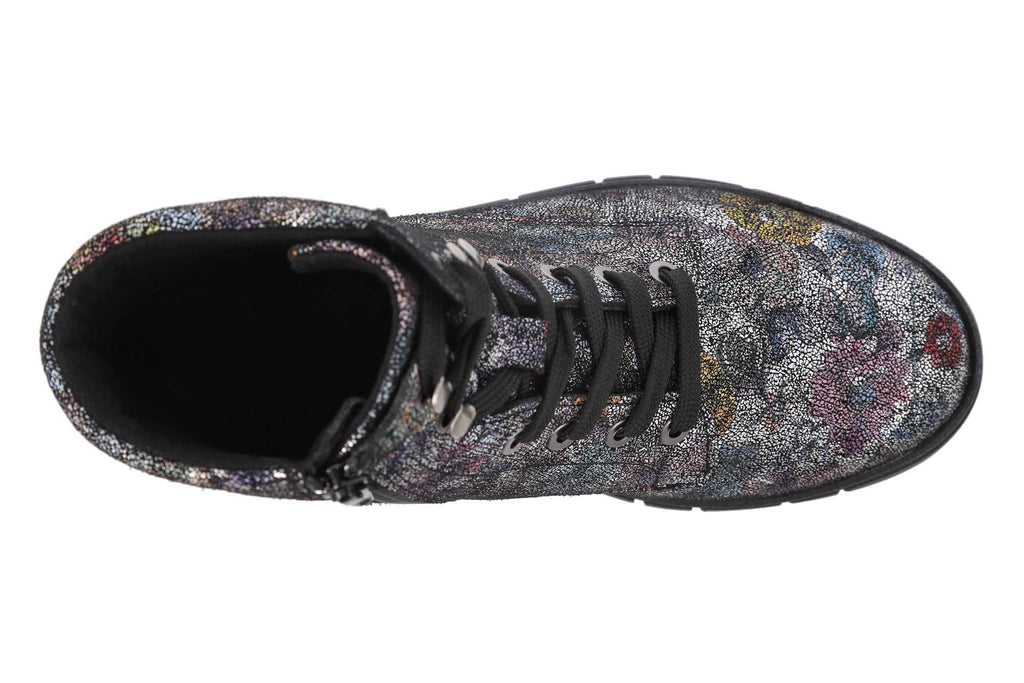 DB Shoes PERSHORE 75238X Black Floral - Dealorys