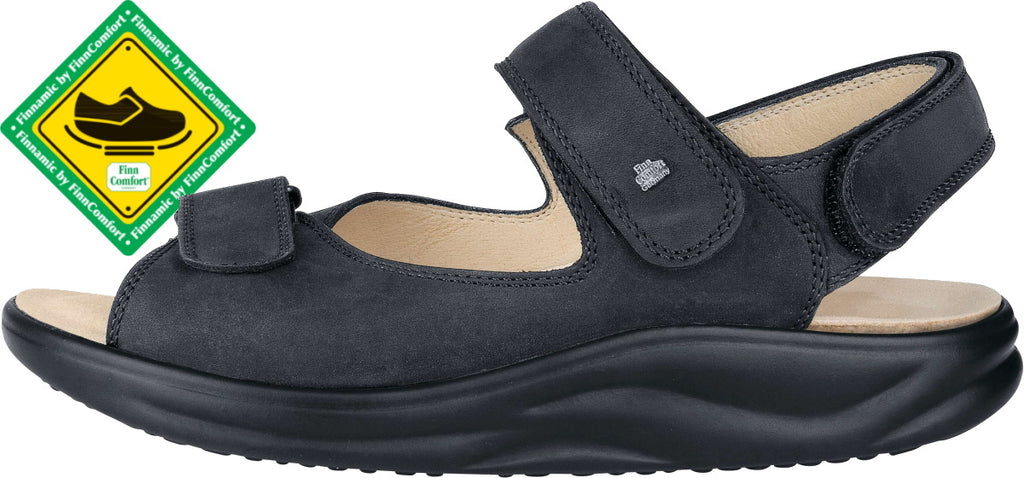 Finn Comfort FINNAMIC CORINTH 1550-046099 Black - Dealorys