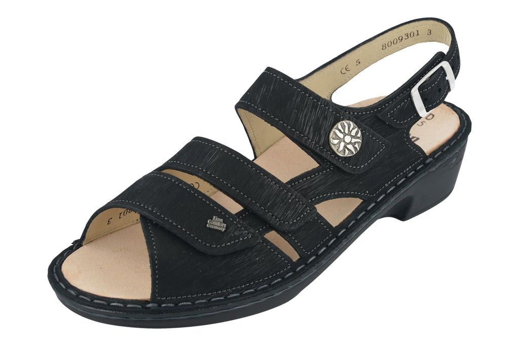 Finn Comfort AVERSA 2690-816393 Noir - Dealorys