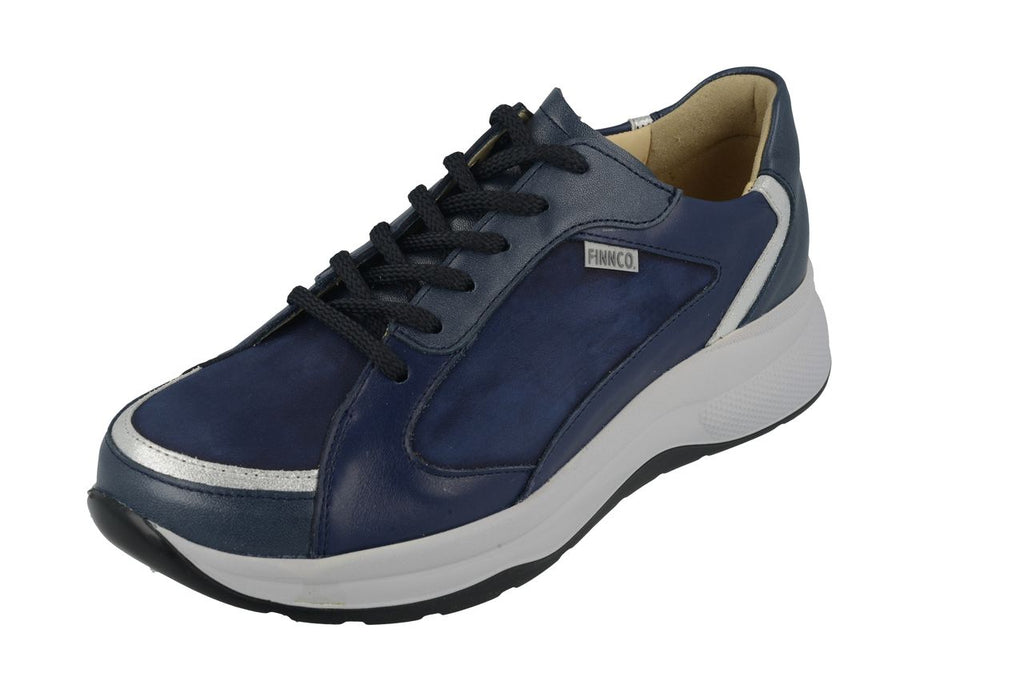Finn Comfort PICCADILLY 2780-902986 Steel/Blue - Dealorys