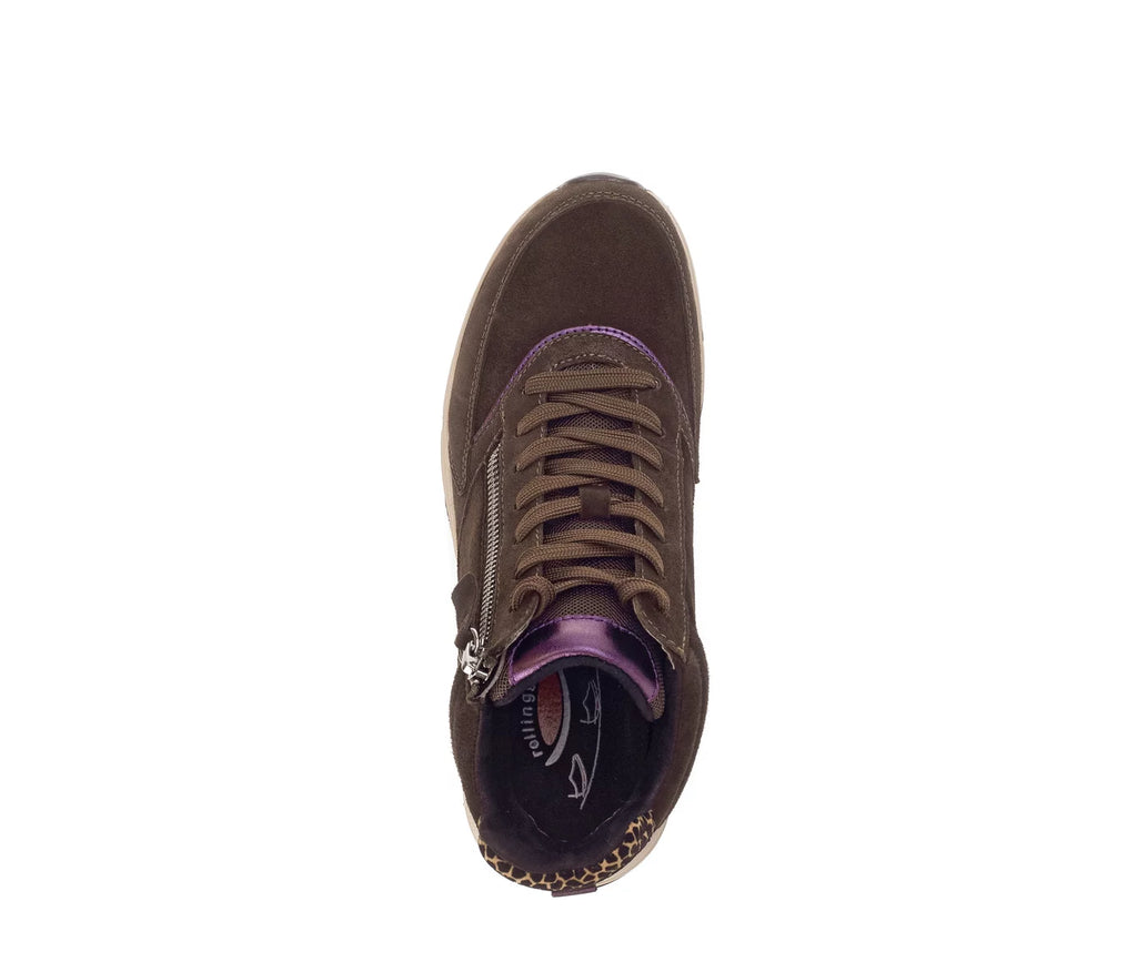 Gabor 76.887.43 Choco/Melanza | Rolling Soft - Dealorys