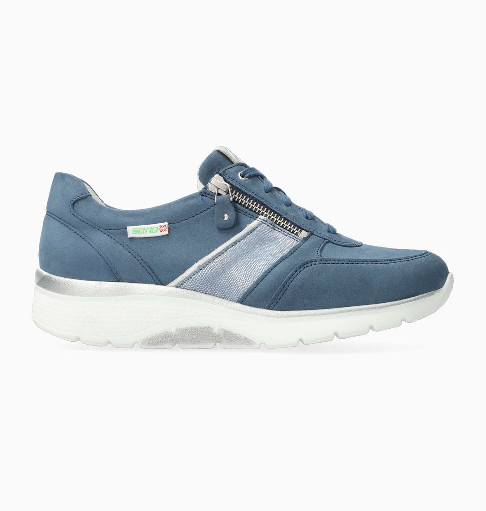 Sano IZAE Denim 6904N par Mephisto | Semelles Berçeaux - Dealorys