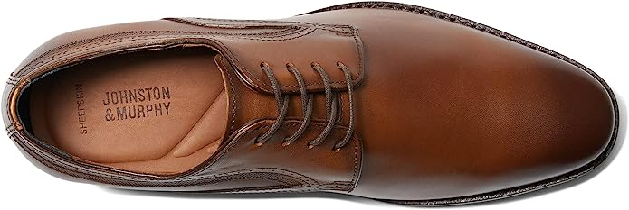 Johnston & Murphy DANRIDGE Plain Toe 15-8010 Tan - Dealorys