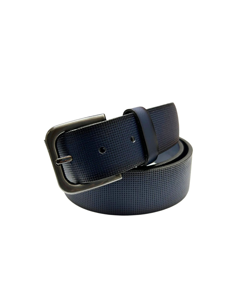 Lindenmann Ceinture en cuir li-1000431-40 Marine - Dealorys