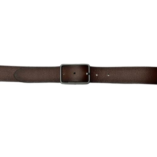 Lindenmann Ceinture en cuir li-2246-08 Noir/Brun Réversible - Dealorys