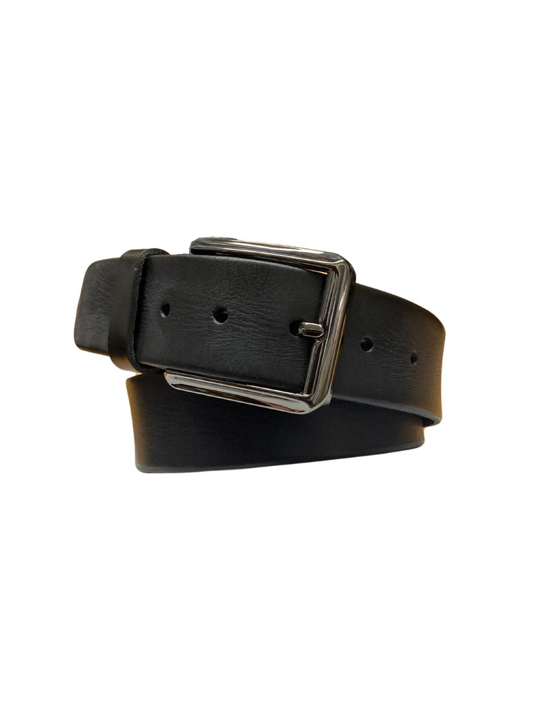 Lindenmann Ceinture en cuir li-368-10 Noir - Dealorys