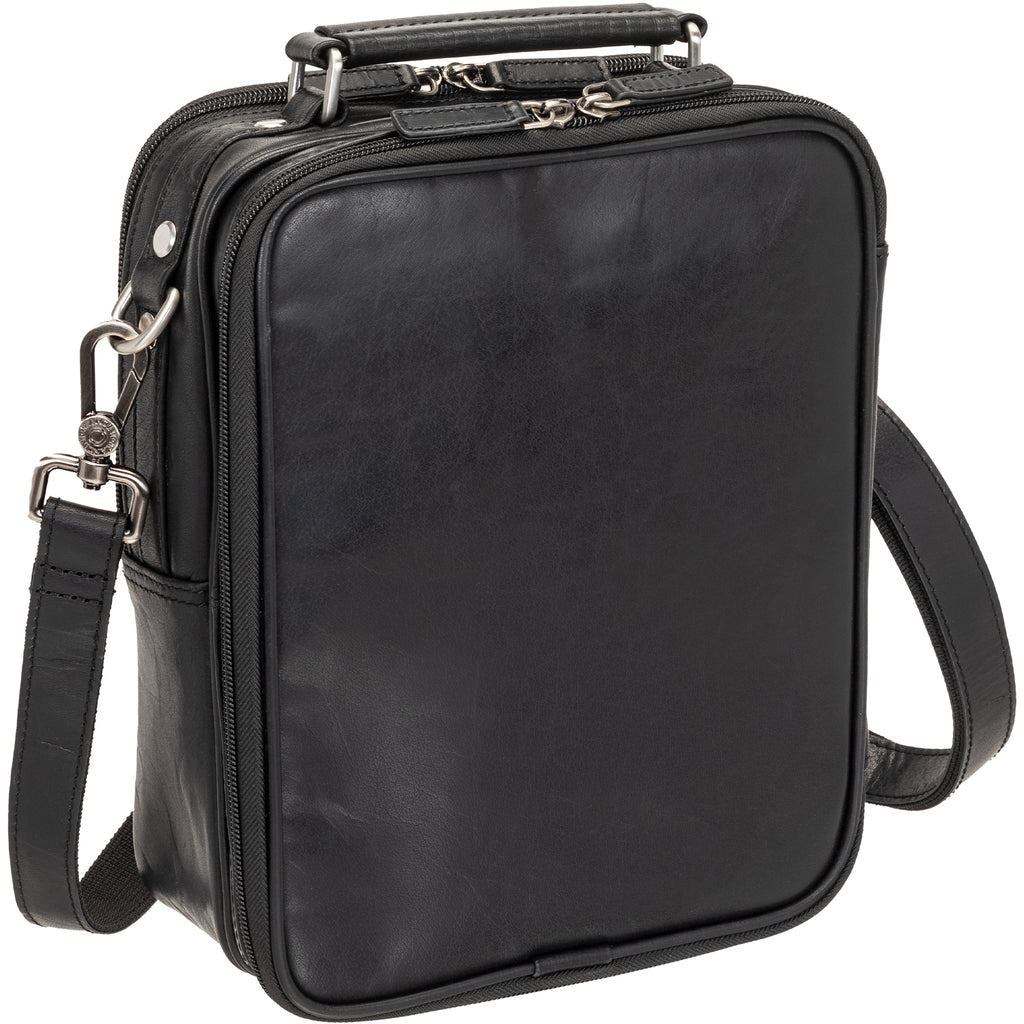 Mancini Buffalo Grand sac unisexe avec organisateur arrière à fermeture éclair 99-5412 | Cuir - Dealorys